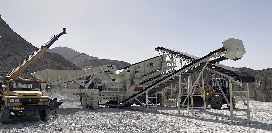 Mobile Portable Combined Crusher Plant (Tire) (2)