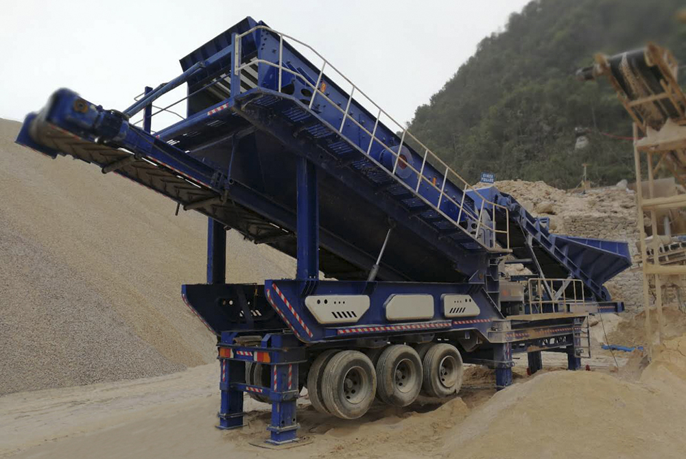 MobilePortable Sand Making Crusher Plant (Tire) (1)