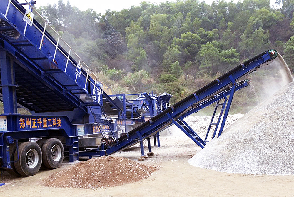MobilePortable Sand Making Crusher Plant (Tire) (3)